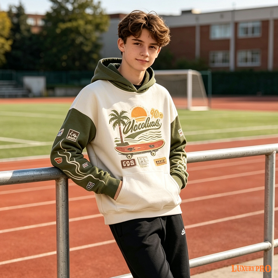 AOP EGD Children's Hoodie 300G