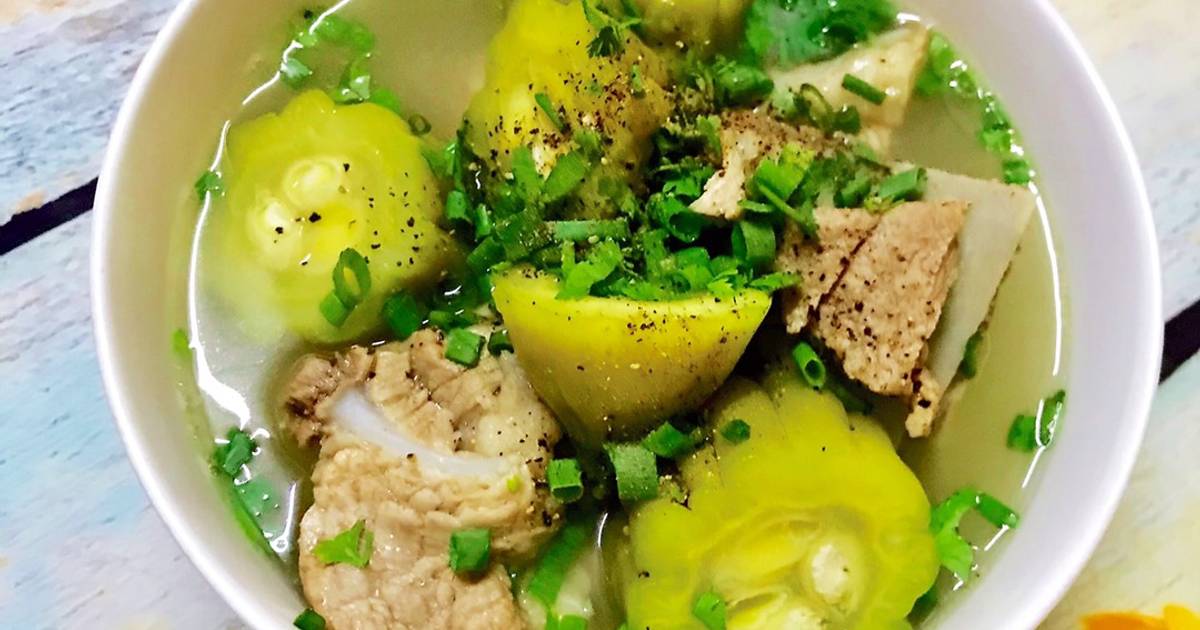 Canh Khổ Qua Nấu Sườn