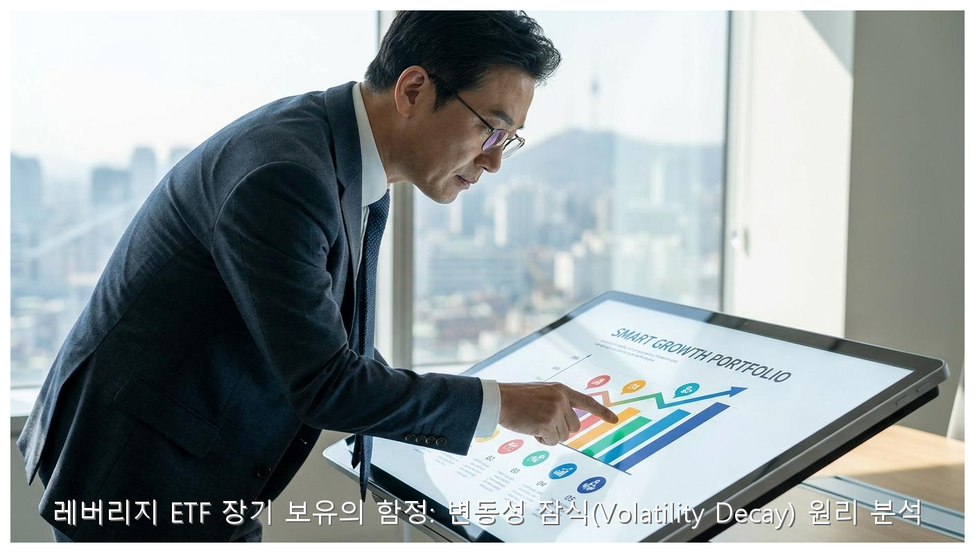 레버리지 ETF 장기 보유의 함정: 변동성 잠식(Volatility Decay) 원리 분석 핵심 안내 및 분석 인포그래픽 (8)