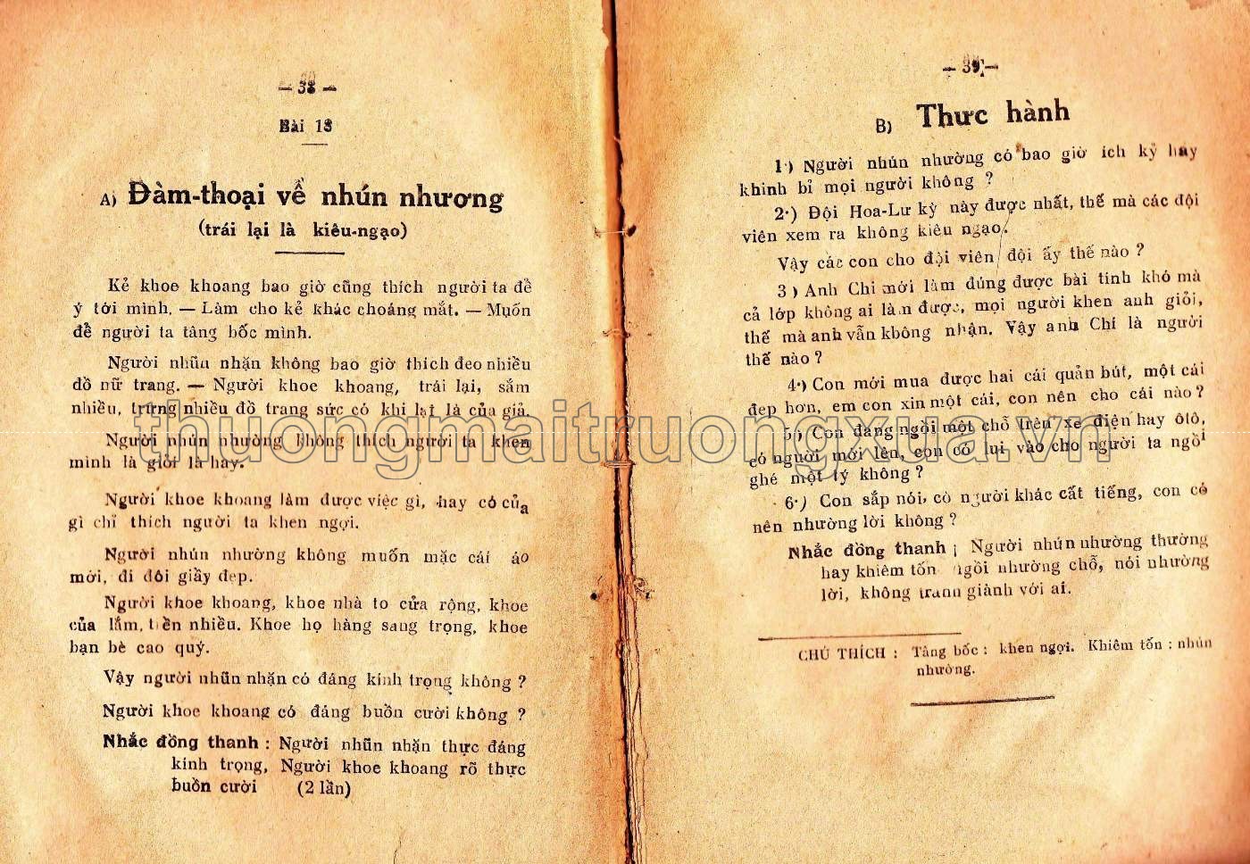 Đức dục lớp tư (1952) - Trang 19