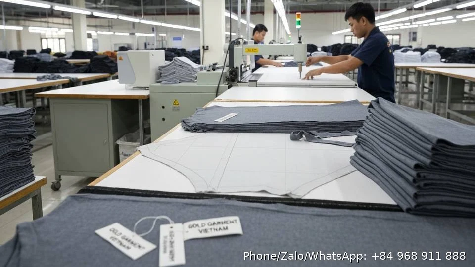 Adidas Garment Manufacturing - Gold Garment Vietnam