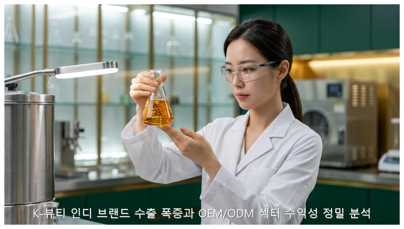 K뷰티 인디 브랜드 수출과 OEM 화장품주 수익성 분석 핵심 안내 및 분석 인포그래픽 (3)