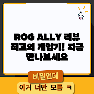 ROG ALLY X 게임기, 로갈리 장점, 로갈리 구매 방법, 어떻게 ROG ALLY X 사용하나, ROG ALLY X 리뷰
