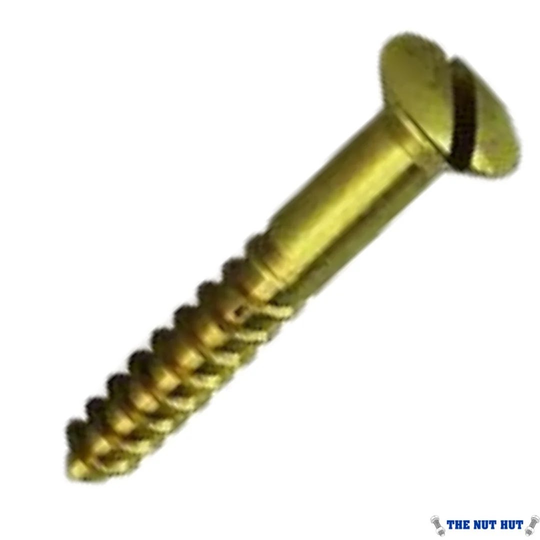 Wood Screws #8(4.2)x16 CSK Brass