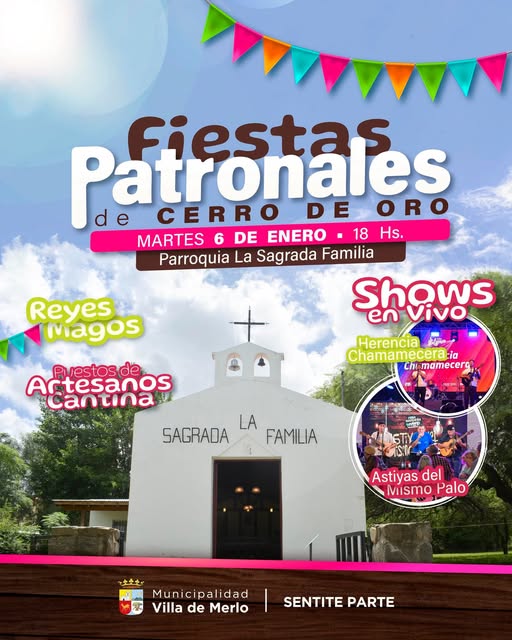 ✨ Patronales de Cerro de Oro 2026 ✨