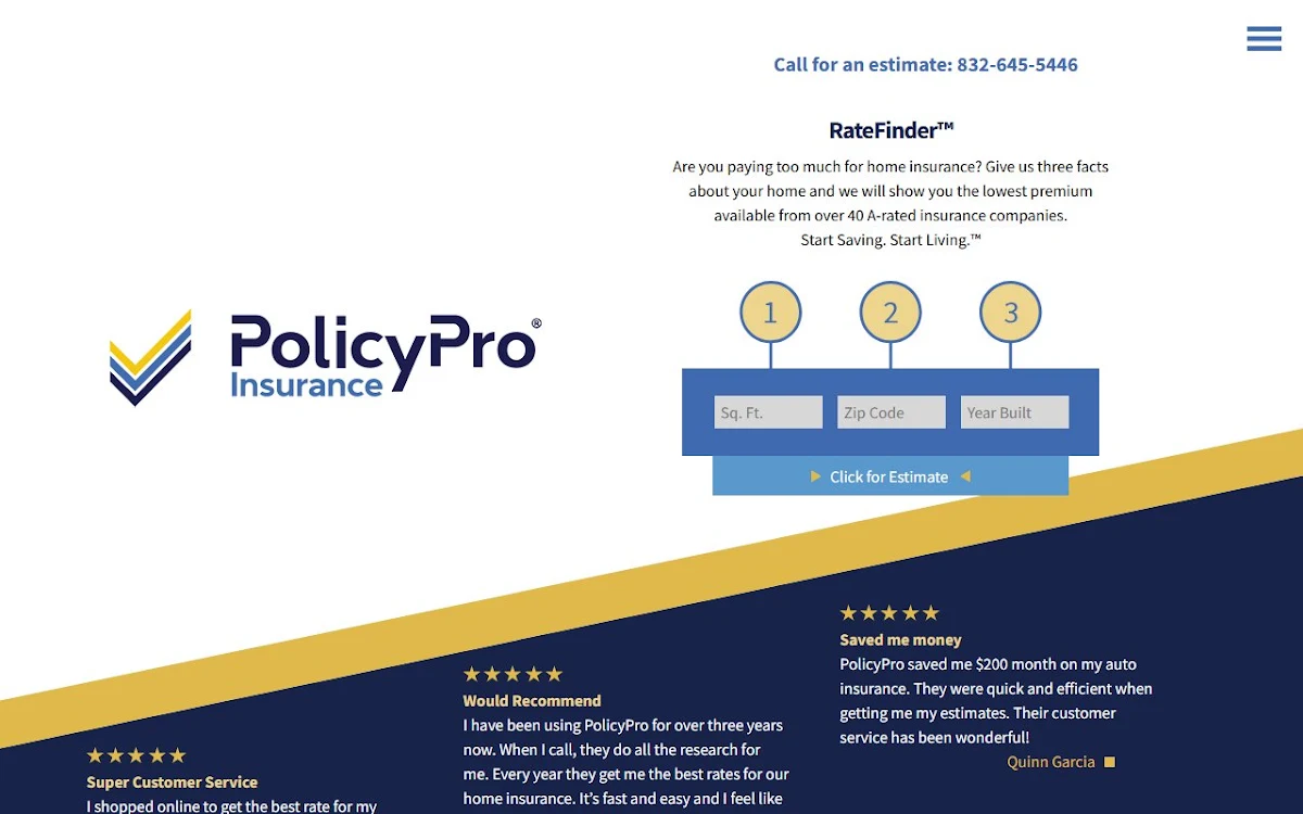 Captura de Policy Pro