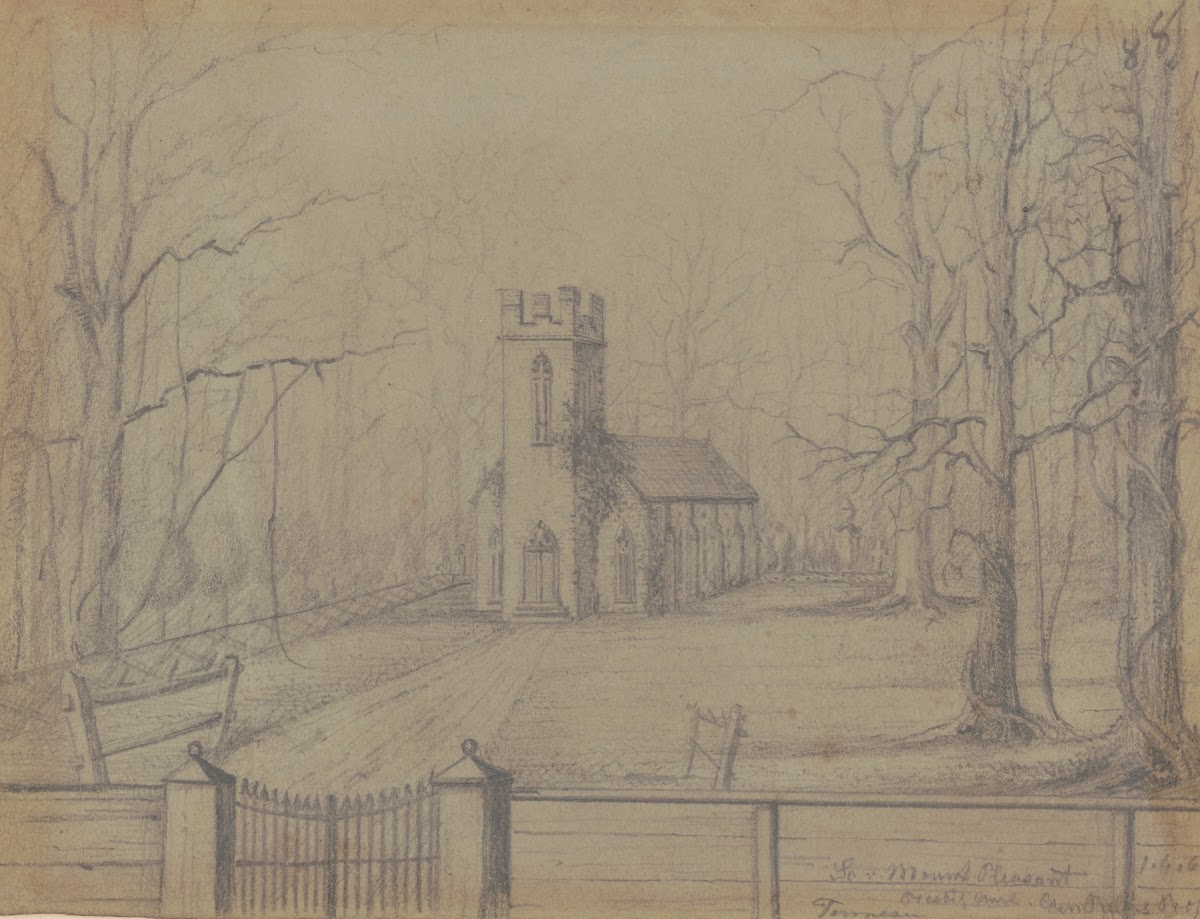 Church at Mount Pleasant Tennessee April 1 1862 1862