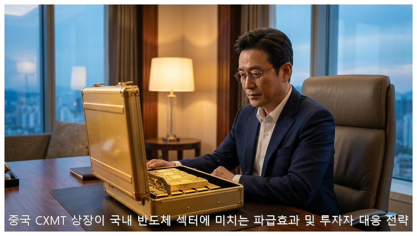 중국 CXMT 상장이 국내 반도체 섹터에 미치는 파급효과 및 투자자 대응 전략 핵심 안내 및 분석 인포그래픽 (4)