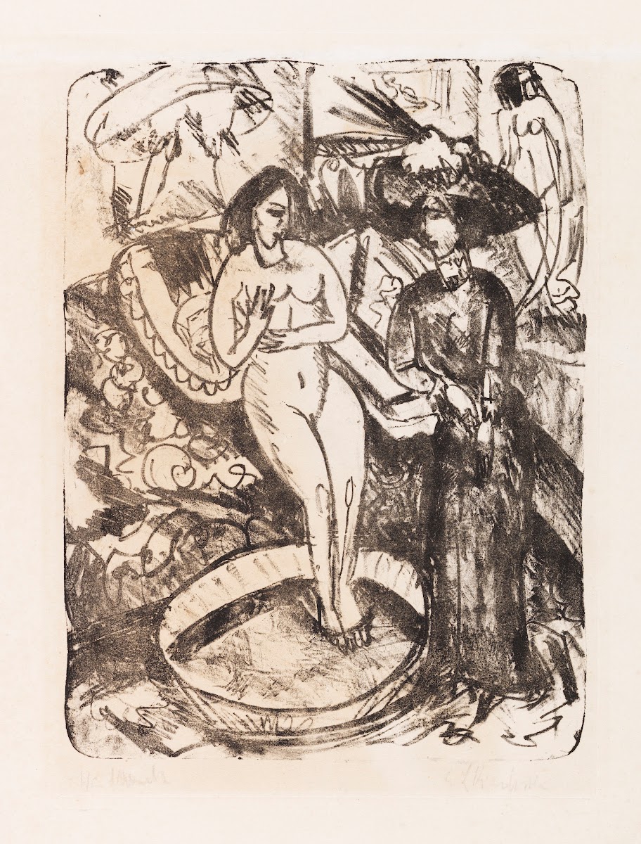 Der Besuch der Freundin 1912