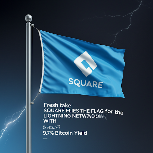 Fresh take: Square Flies the Flag for the Lightning Network With 9.7% Bitcoin Yield