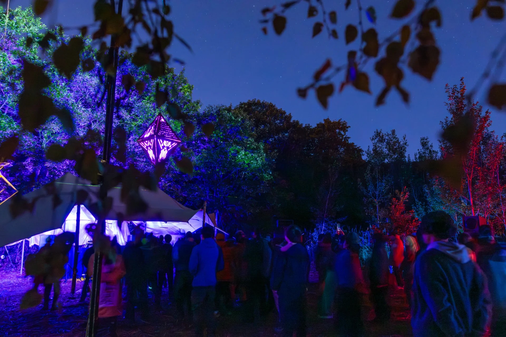 The main floor at COLORS Presents SOUNDCAMP 2025