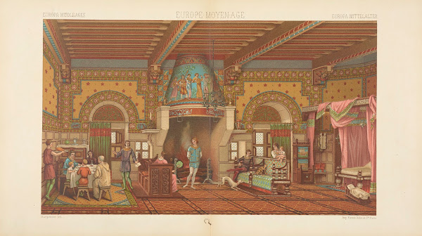 Interieur francais  milieu du XIIe siecle 1876 1888
