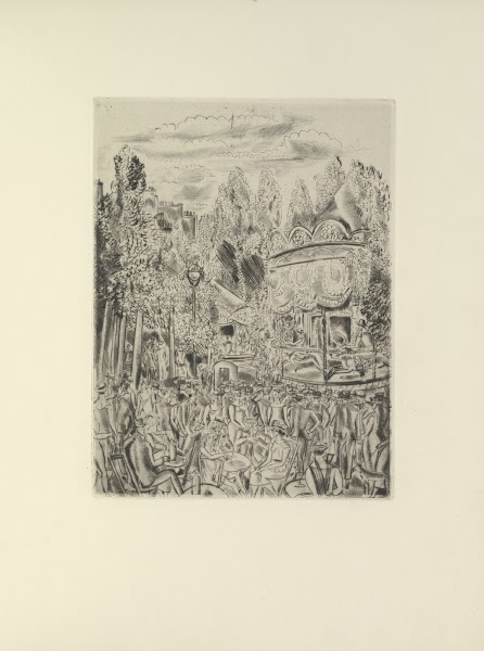 Hermine David  La Féte à Montmartre 1927