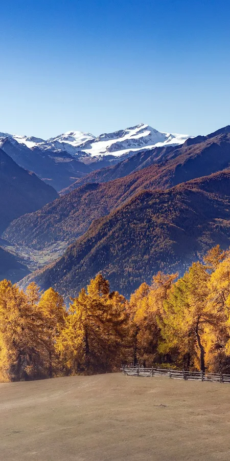 Fall, Nature, Outdoors, Landscape, Mountains 4K Phone Wallpaper