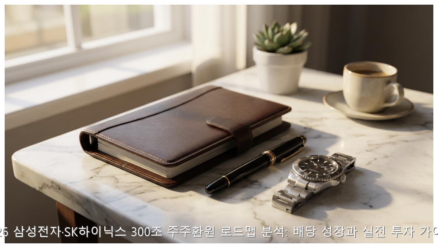 2026 삼성전자·SK하이닉스 300조 주주환원 로드맵 분석: 배당 성장과 실전 투자 가이드 핵심 안내 및 분석 인포그래픽 (5)