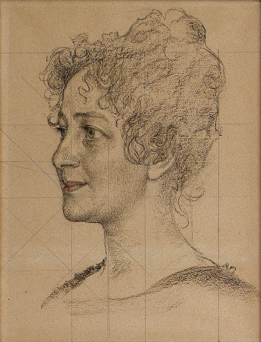 Head Study Mrs Signe Thiel