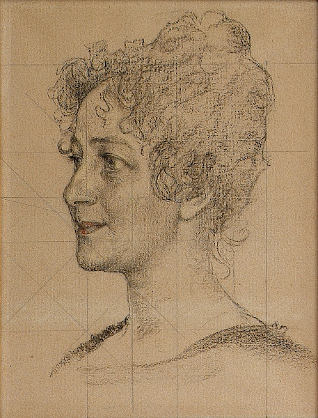 Head Study Mrs Signe Thiel