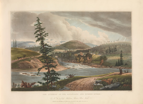 Junction of the Sacandaga and Hudson Rivers 18211822