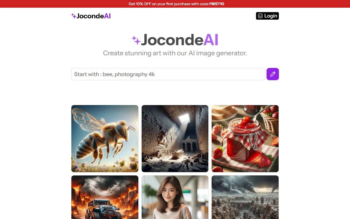 Captura de JocondeAI
