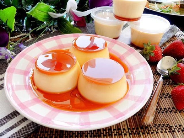 Bánh Flan Mềm Mịn