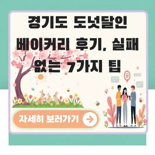 경기도 도넛달인 유명 베이커리 후기
