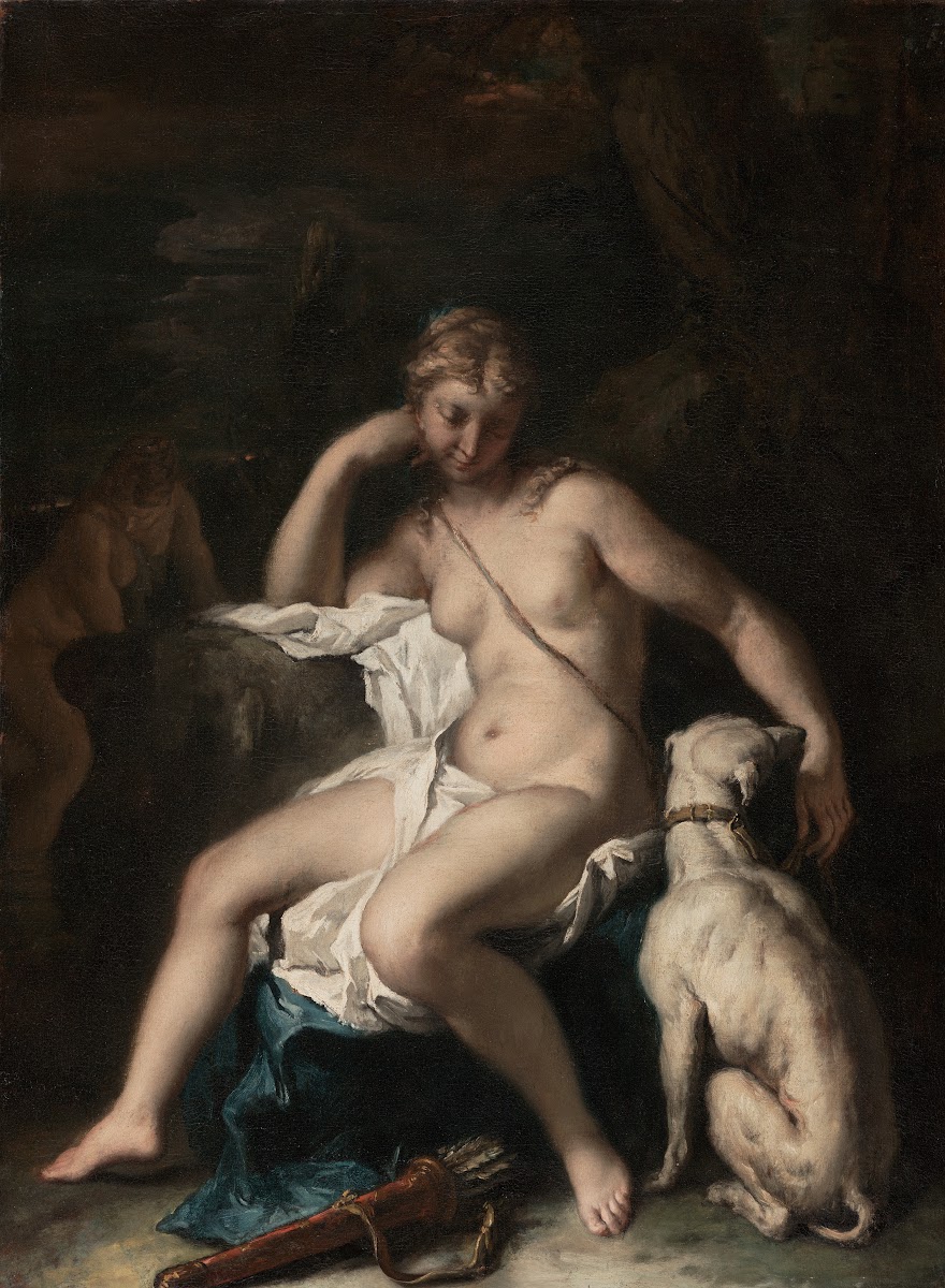 Diana and Her Dog 17171720