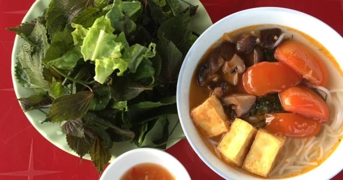 Bún riêu ốc chay