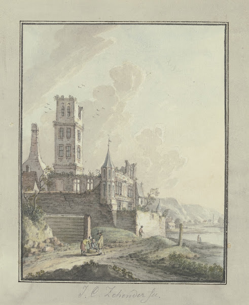 Castle ruins by the water