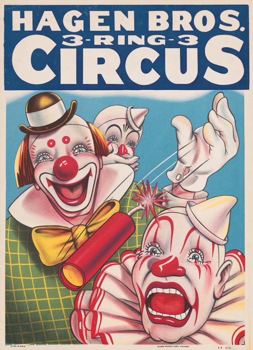 Hagen Bros 3 ring 3 circus 1900 1910