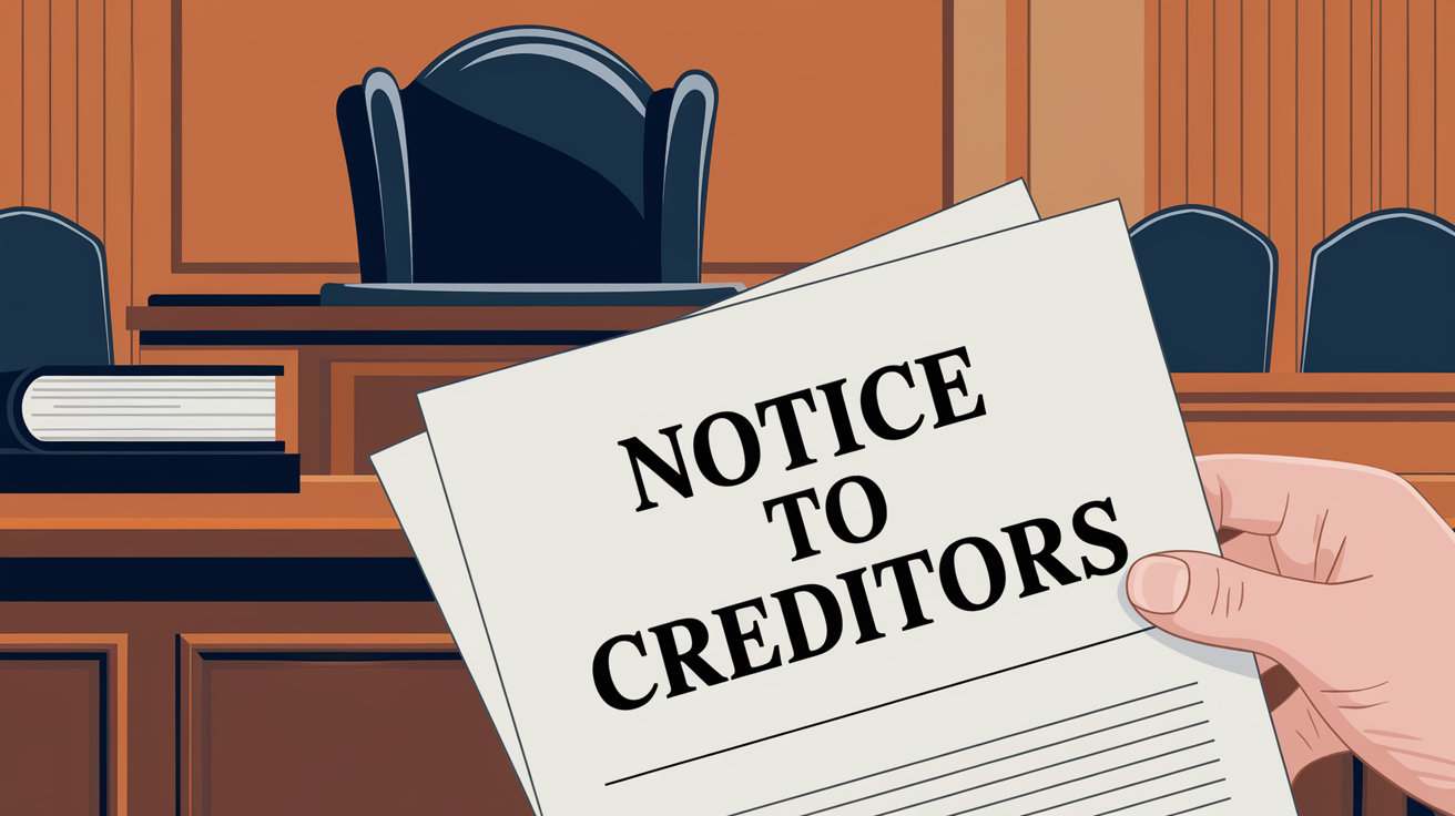 What is Notice to Creditors? Explained Simply