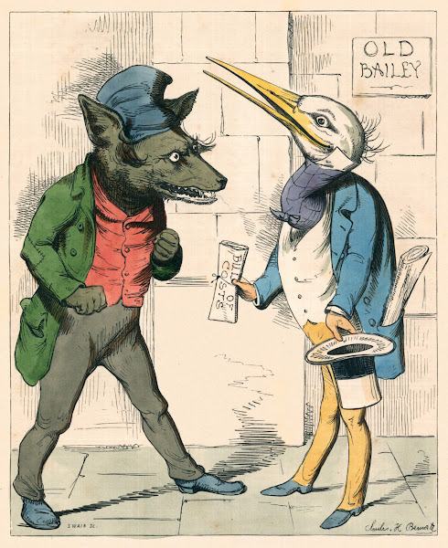The Wolf And The Crane 1857