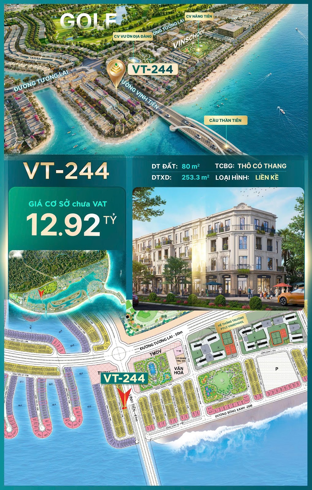 VT-244 VINHOMES GREEN PARADISE