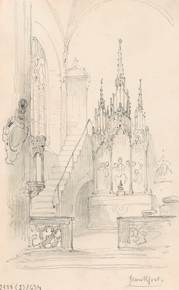 Interior of a Church in Frankfurt