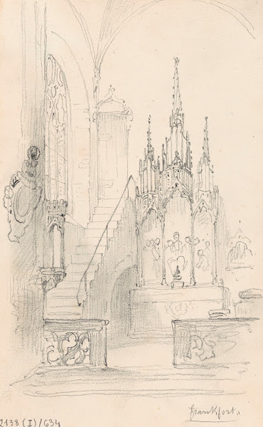 Interior of a Church in Frankfurt