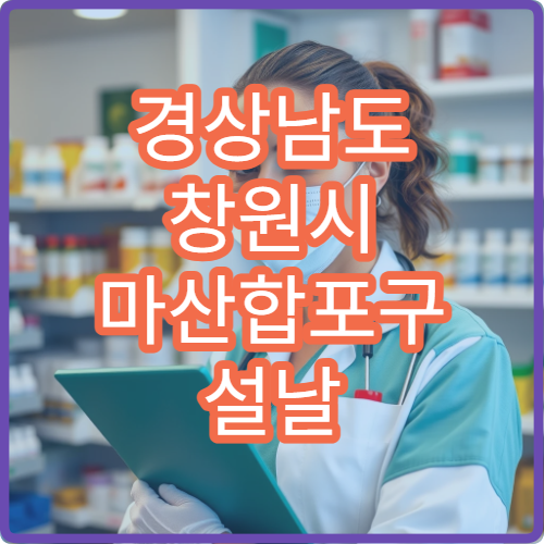 경상남도 창원시 마산합포구 설날 명절 응급의학과 연휴 진료 병원 외상·수산재해 즉시 처치 가능