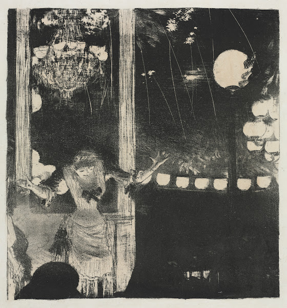 Mlle Bécat at the Café des Ambassadeurs 187778
