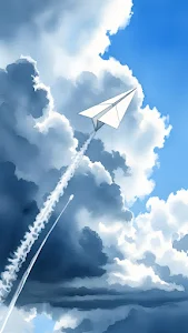 Minimalist Dark Vertical Light Beam Gradient