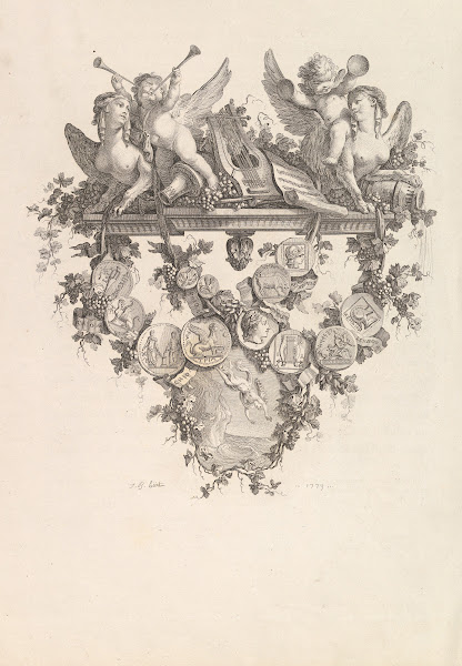 Vignette with Sphinxes and Putti 1779