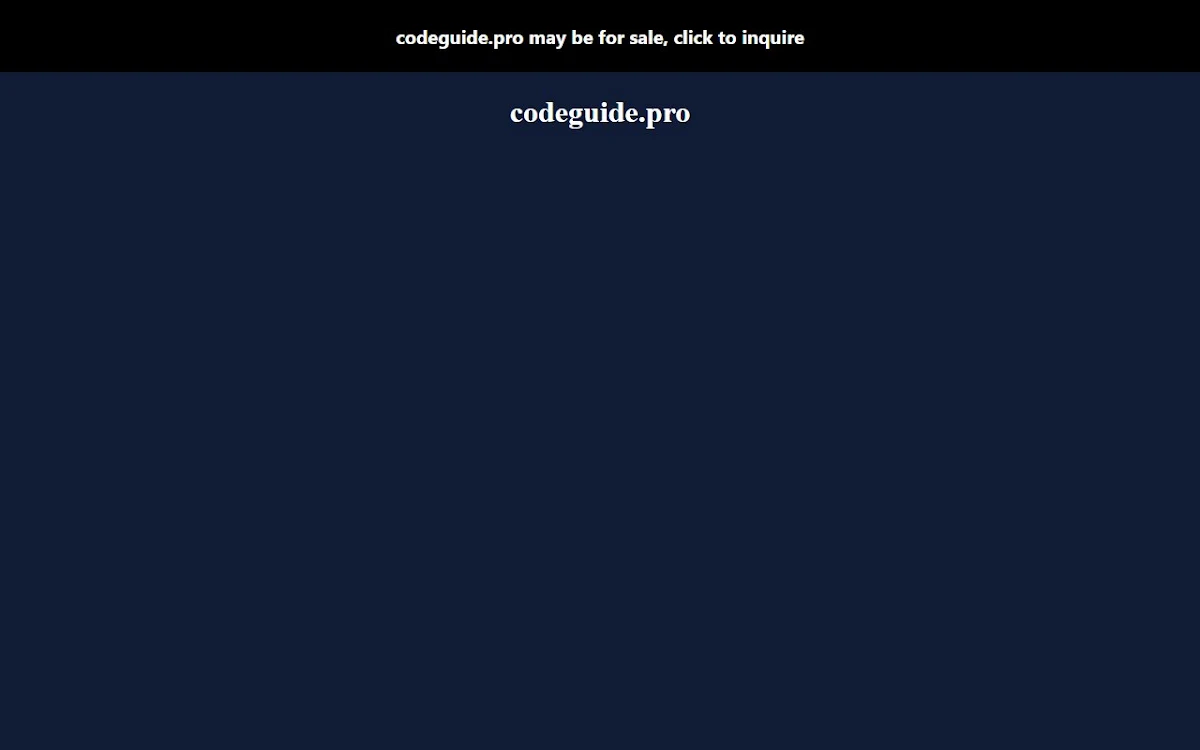 Captura de CodeGuideAI