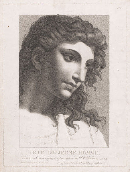 Tête de jeune homme 1800   1801