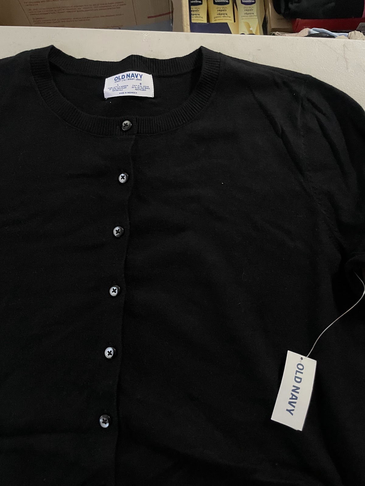 Oldnavy Cardigan Black L #1407