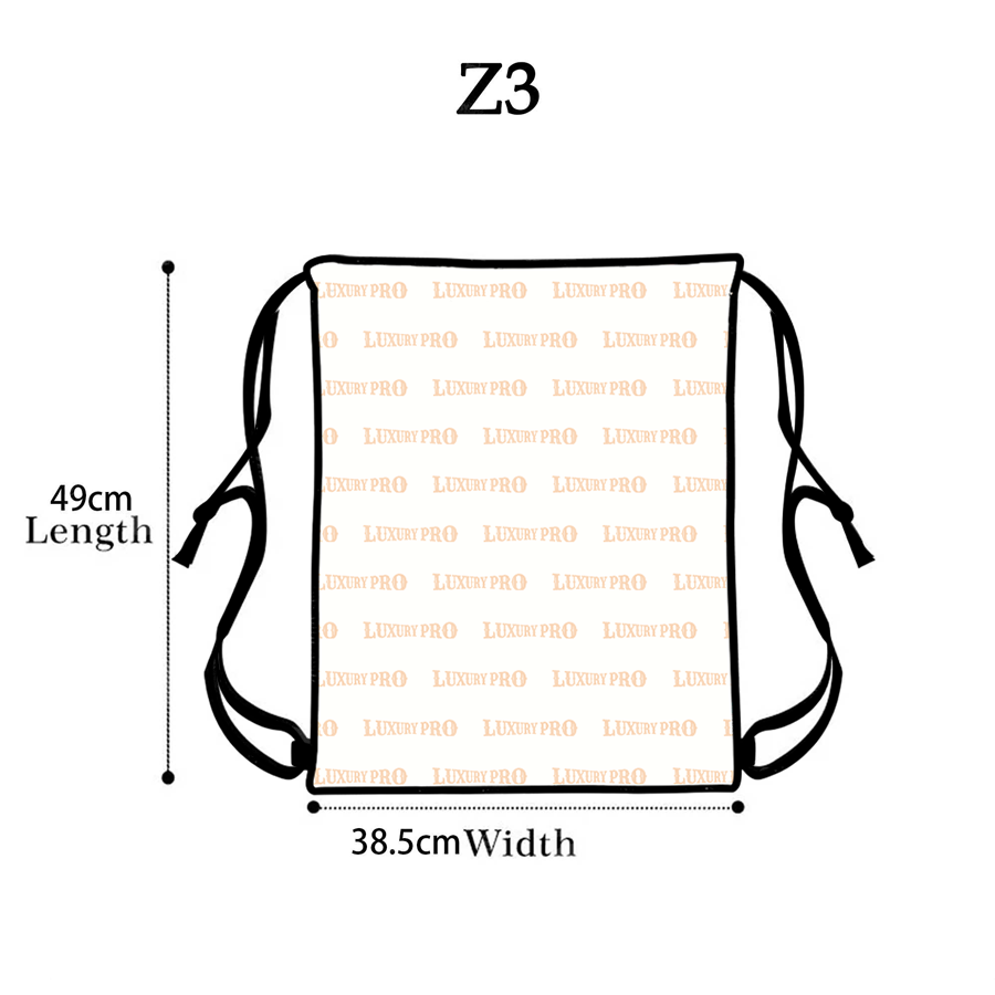 3D Drawstring bag