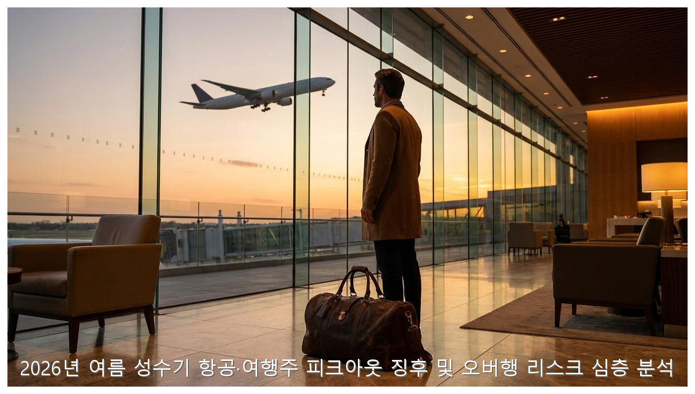 2026년 여름 성수기 항공·여행주 피크아웃 징후 및 오버행 리스크 심층 분석 핵심 안내 및 분석 인포그래픽 (2)