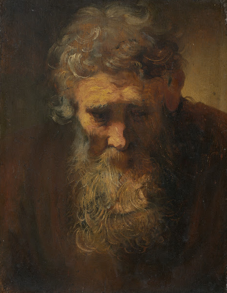 Study of an Old Man probably late 17th century