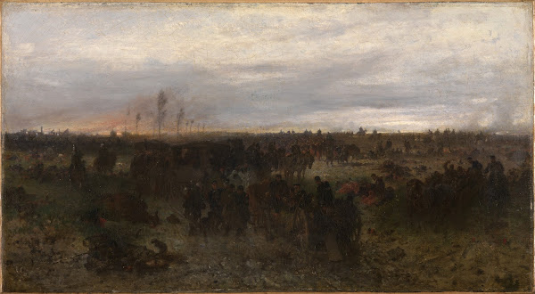 Abend nach der Schlacht bei Wörth 1871