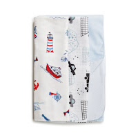 Набор пеленок Twins 3 шт (фланель, муслин, водонепроницаемая) мальчик