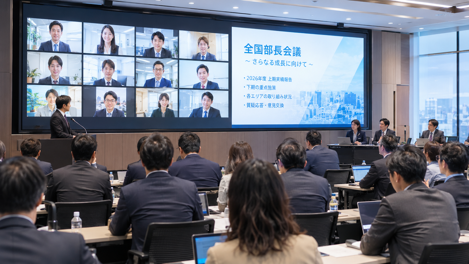 全国7拠点ハイブリッド（120名）