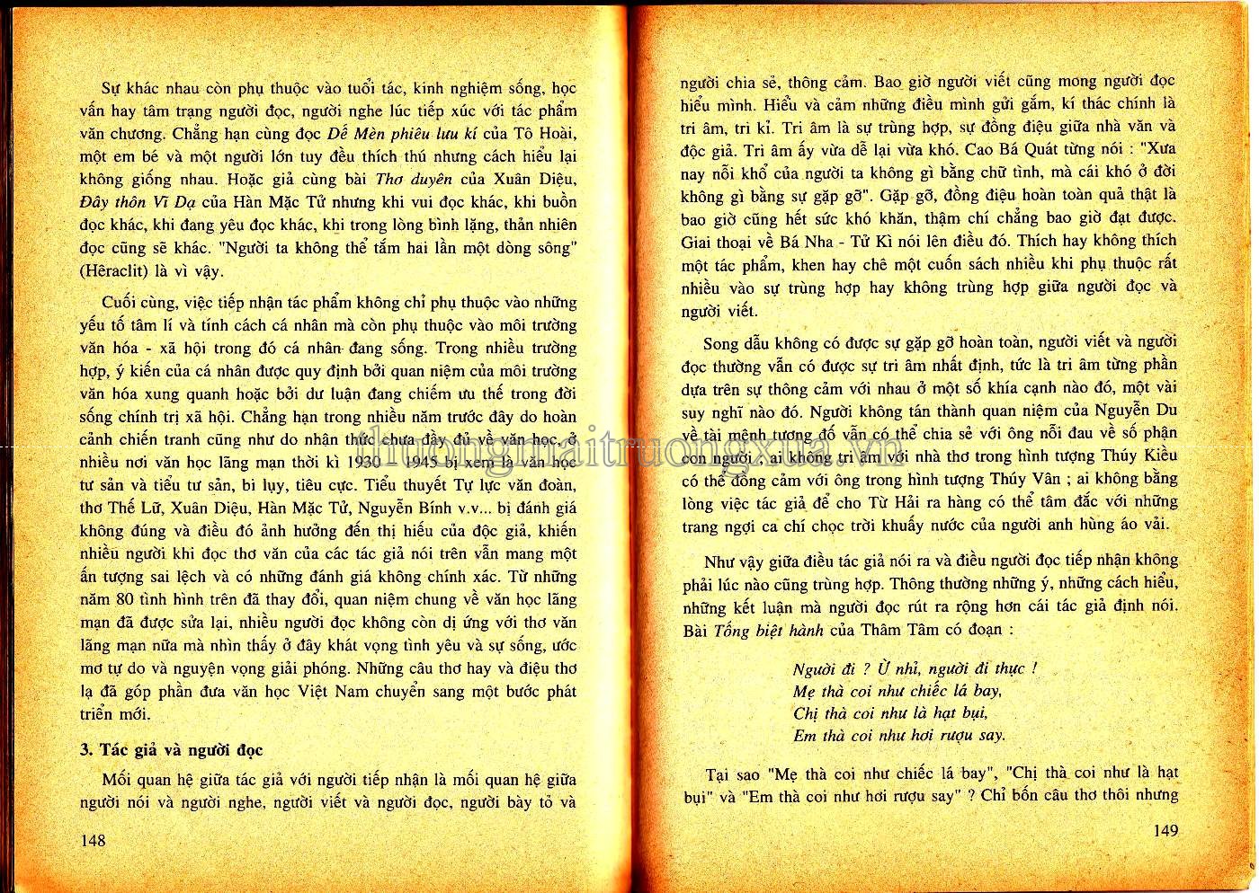 Văn học 12 (tập 2 - 2000) - Trang 75