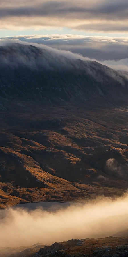 Nature, Landscape, Scotland, Uk, Mountains 5K Phone Wallpaper