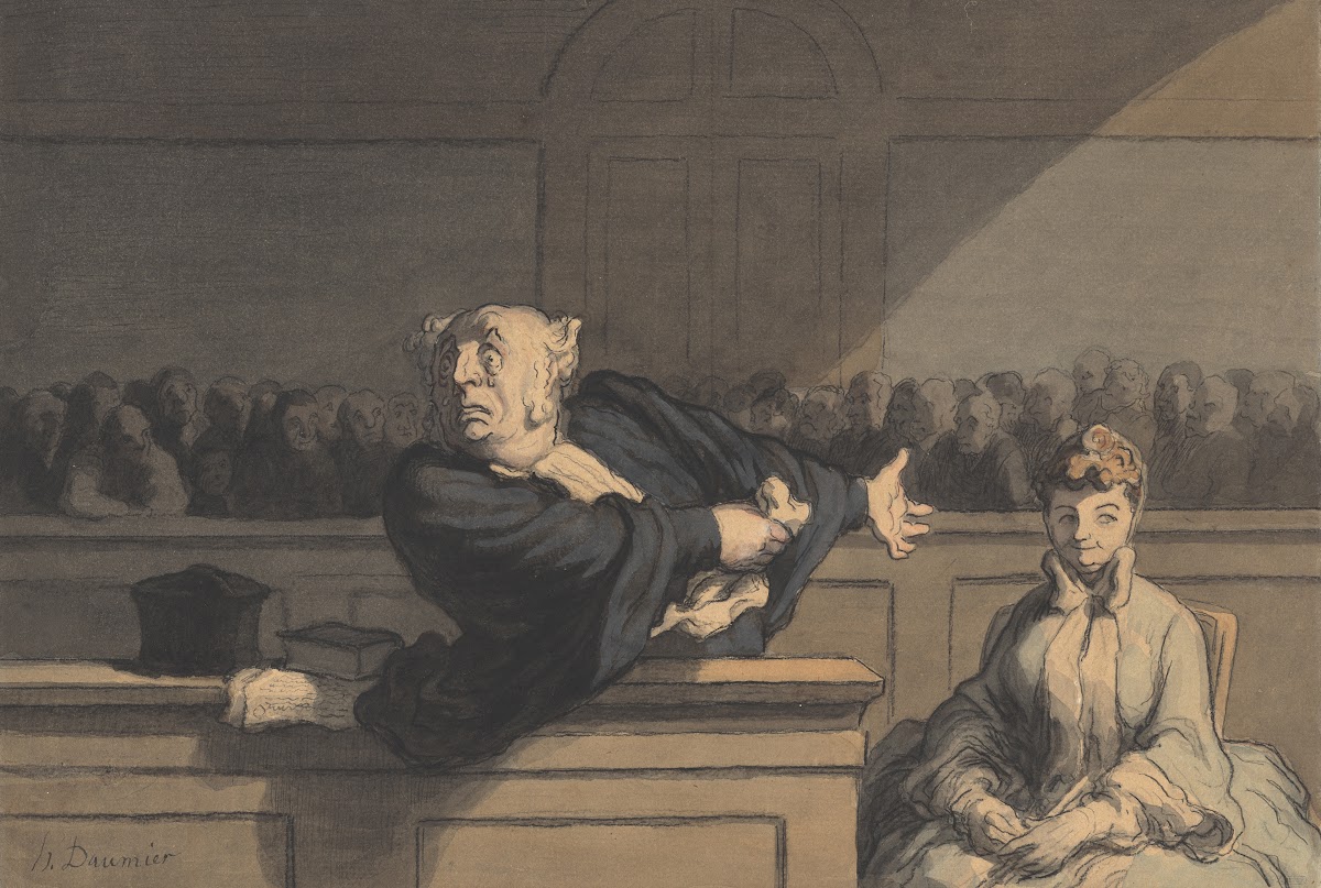Le Défenseur Counsel For The Defense c 1862 1865